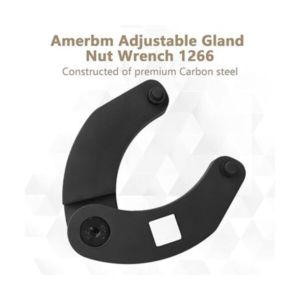 Amerbm Llave de tuerca ajustable 1266 y 7463 Llave de