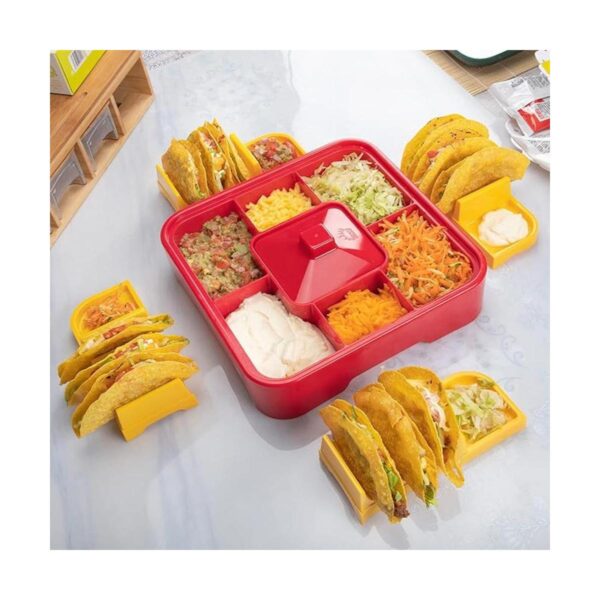 OOFAYBILL Soporte para tacos para el martes Juego de 12_4