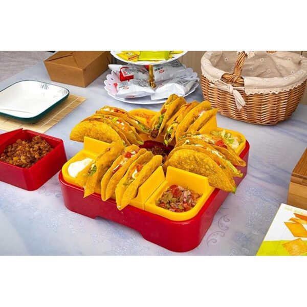 OOFAYBILL Soporte para tacos para el martes Juego de 12_3