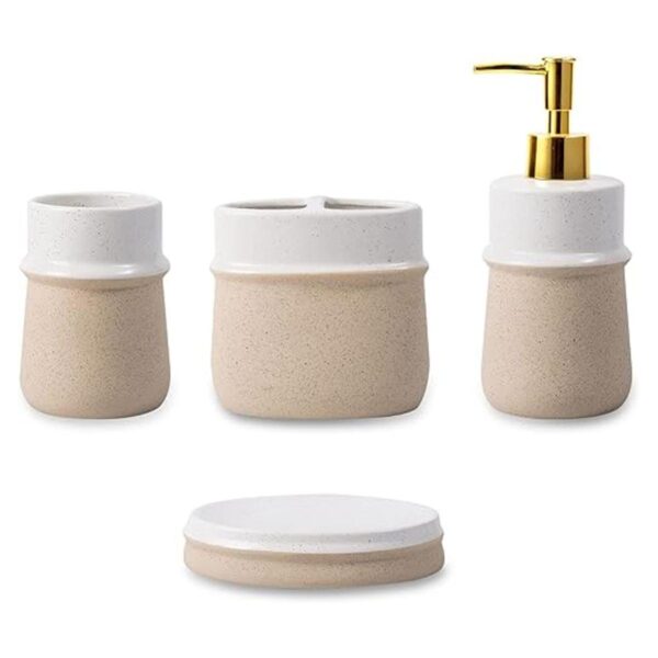 Juego de accesorios de baño decoración de baño de granja_1