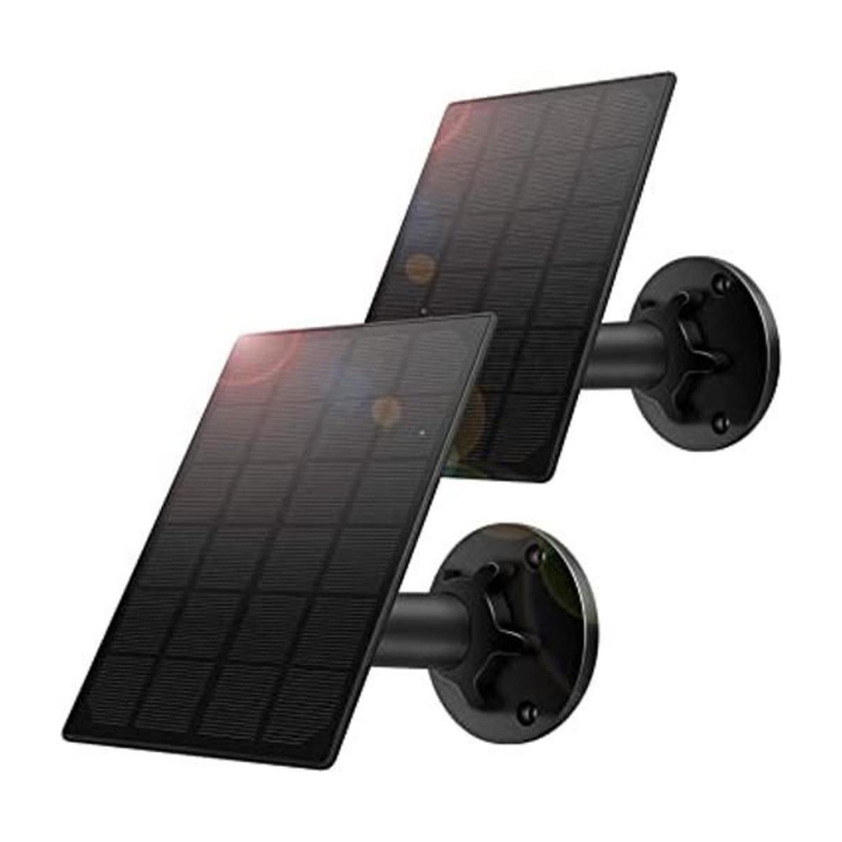 Panel solar para cámara de seguridad inalámbrica al aire