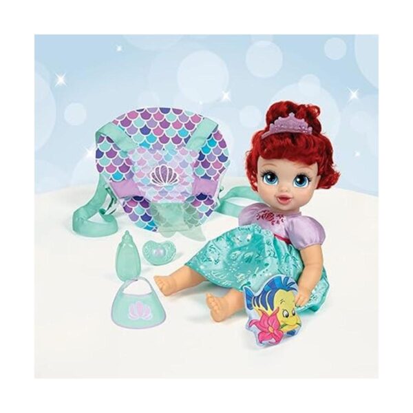 Disney Muñeca de la princesa Baby Ariel Baby de lujo con_2