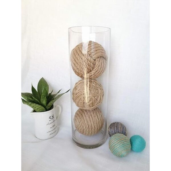 Juego de 3 bolas decorativas Orbs para mesa de comedor