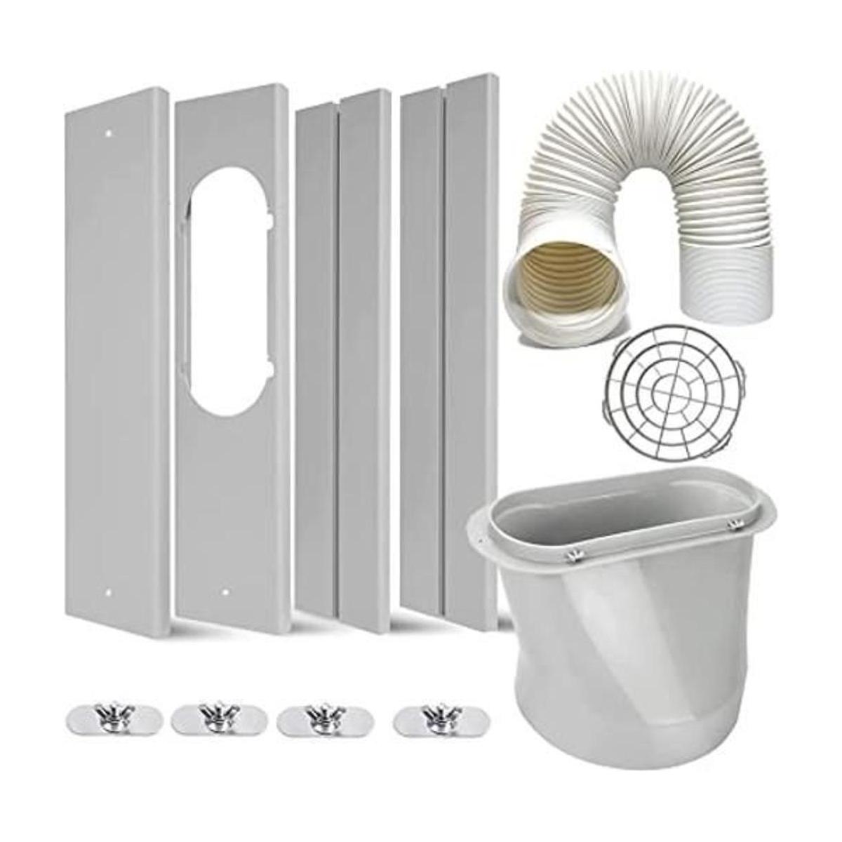 LEZIFU Kit de ventana de aire acondicionado portátil con