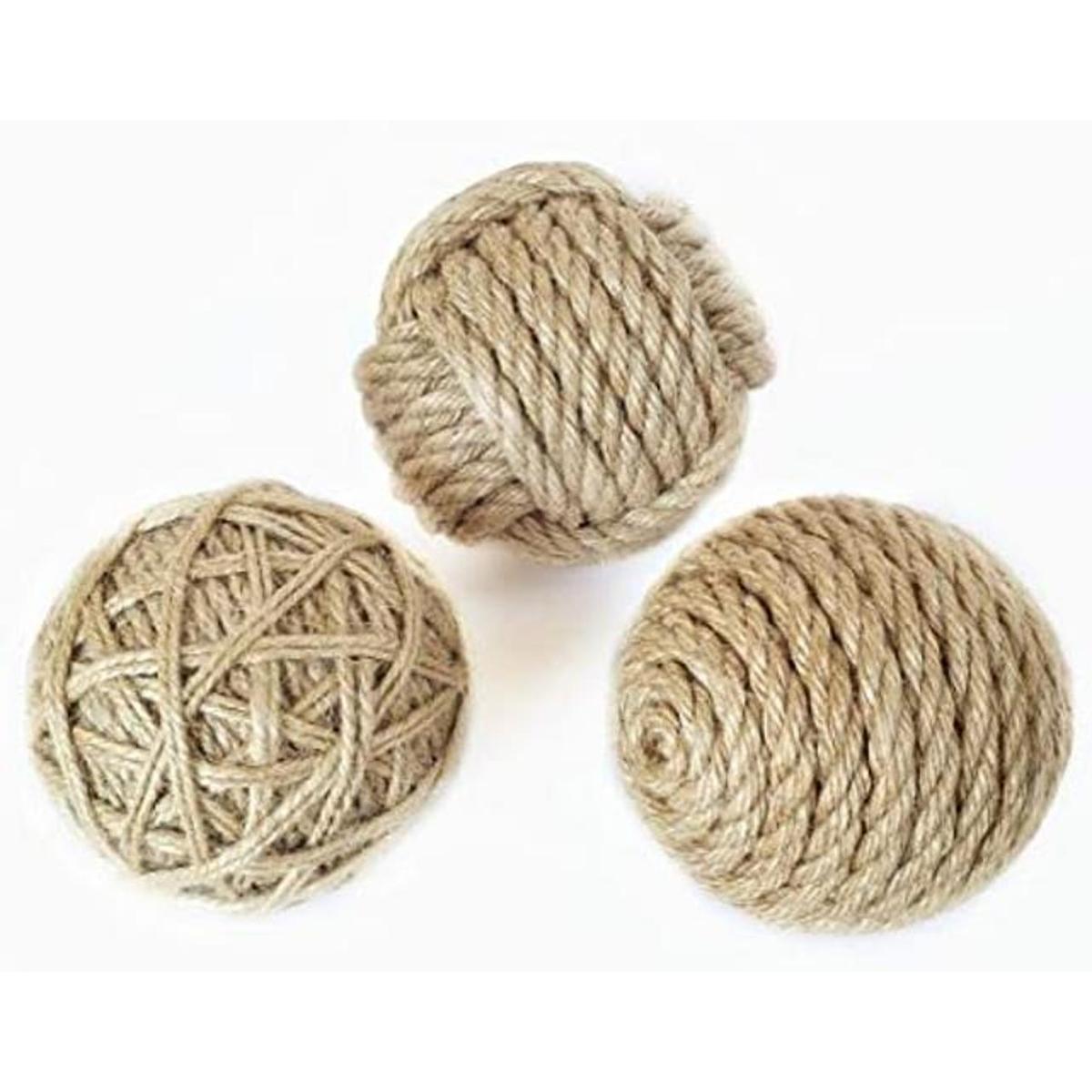 Juego de 3 bolas decorativas Orbs para mesa de comedor