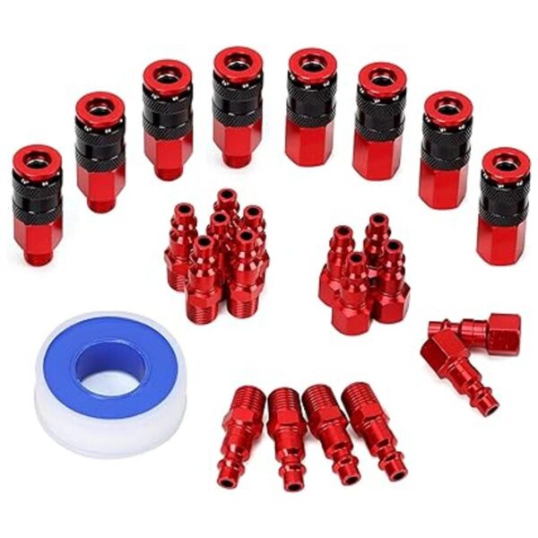 FYPower 25 piezas de acoplador de aire NPT de 14_1