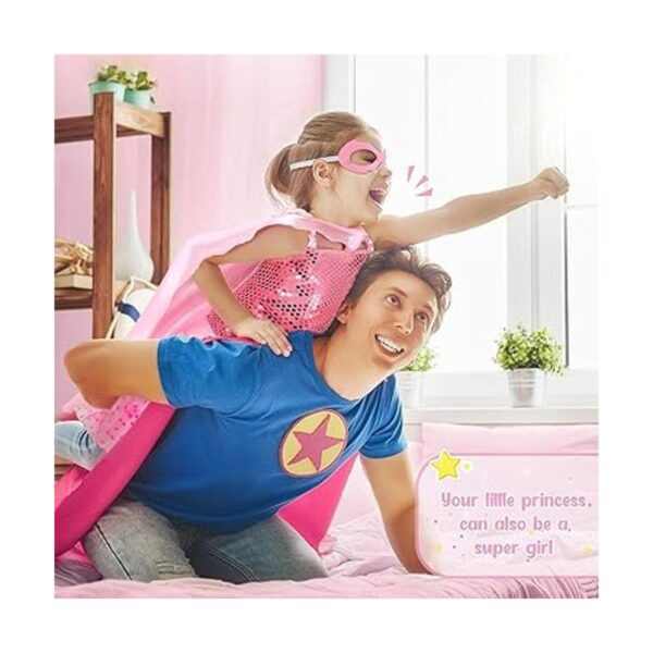 Fedio Juego de disfraz de princesa para niñas disfraz de_4