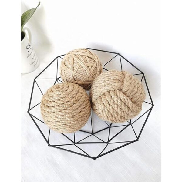 Juego de 3 bolas decorativas Orbs para mesa de comedor