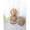 Juego de 3 bolas decorativas Orbs para mesa de comedor