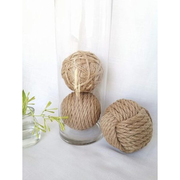 Juego de 3 bolas decorativas Orbs para mesa de comedor