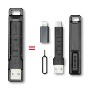 Lever Gear CableKit Cable USB C llavero Incluye_1