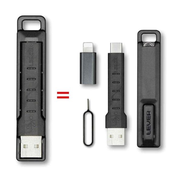 Lever Gear CableKit Cable USB C llavero Incluye_1