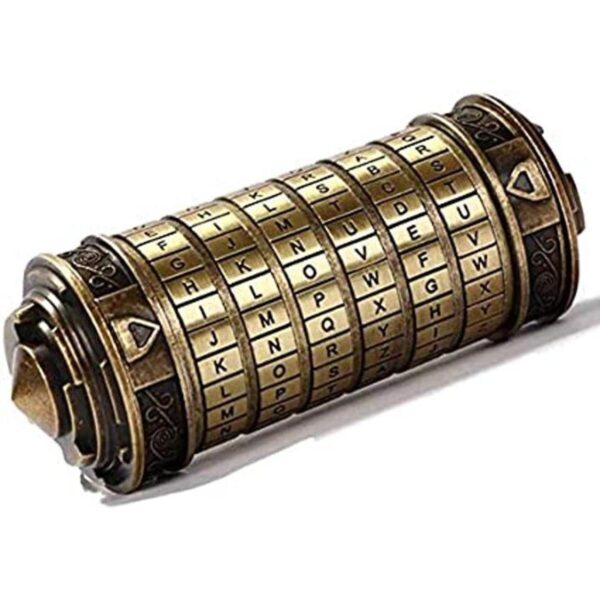 Cryptex Da Vinci Code Mini cajas de rompecabezas con_1