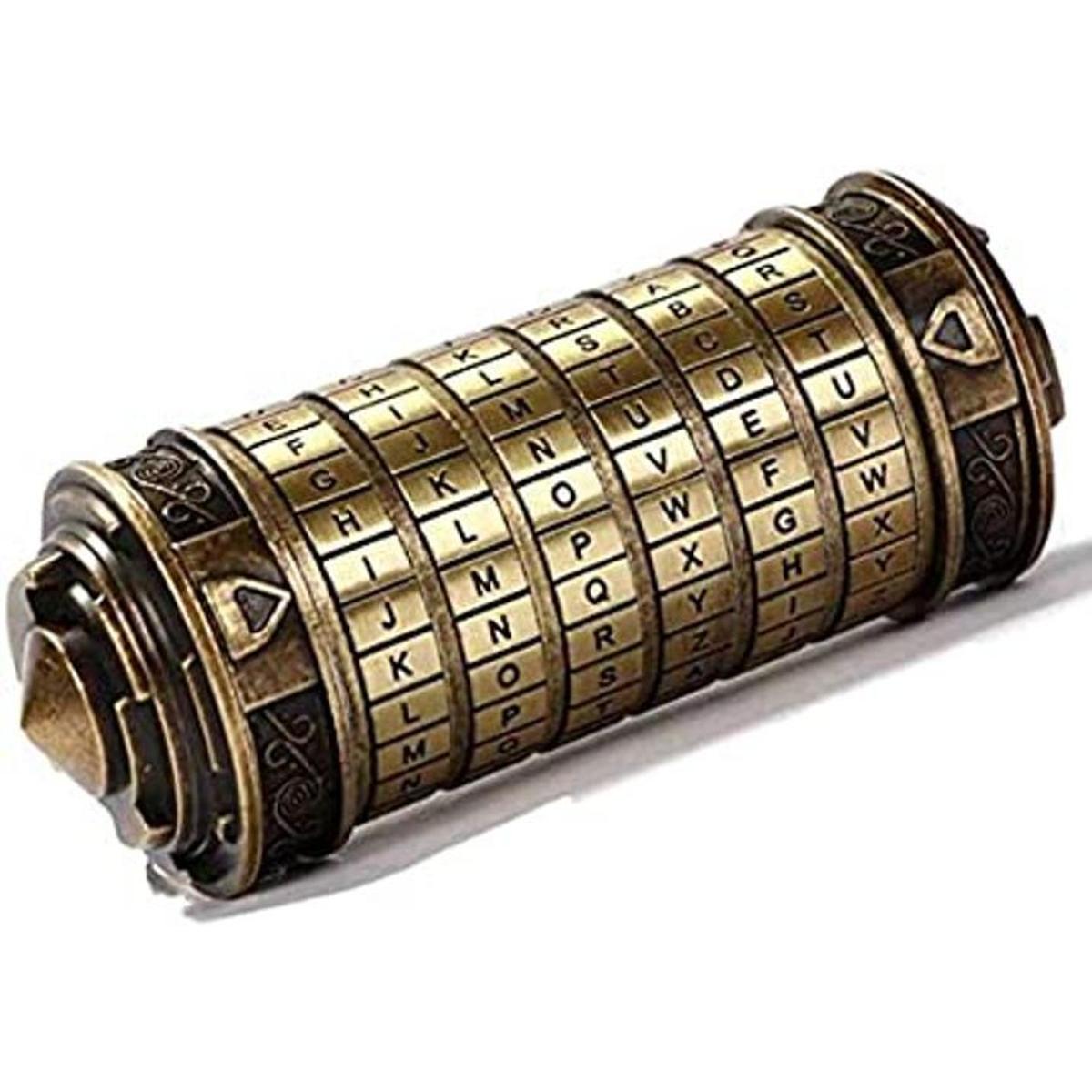 Cryptex Da Vinci Code Mini cajas de rompecabezas con