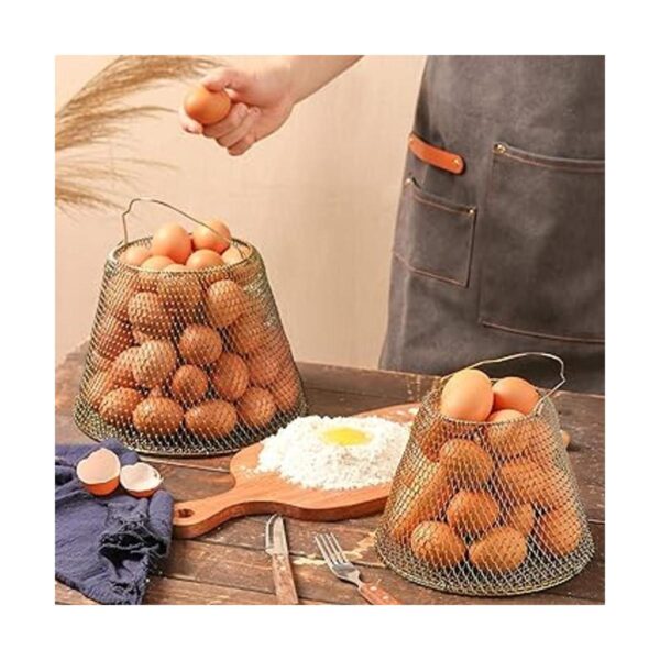 GeoMont Cestas de huevos para recoger huevos frescos