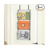 Estante colgante para archivos de pared con ganchos de