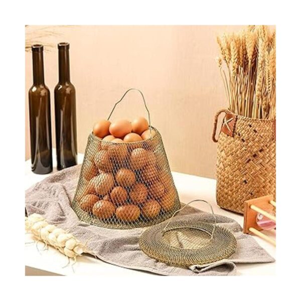 GeoMont Cestas de huevos para recoger huevos frescos