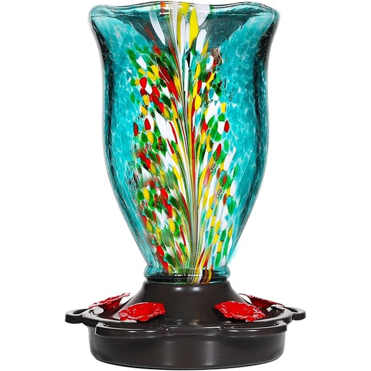 LUJII Comederos para colibríes para exteriores con