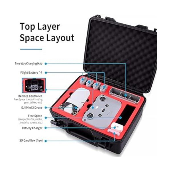 FPVtosky Funda para DJI Mini 2 de doble capa funda_2