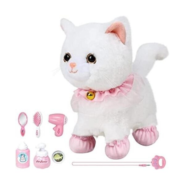 Juguete electrónico interactivo de peluche que camina y_1
