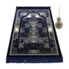 Modefa Alfombra de oración Terciopelo turco Namaz