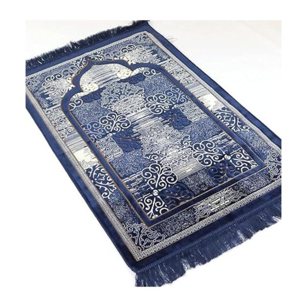 Modefa Alfombra de oración Terciopelo turco Namaz
