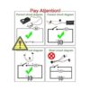 Juego de 18 motores de corriente continua mini motor