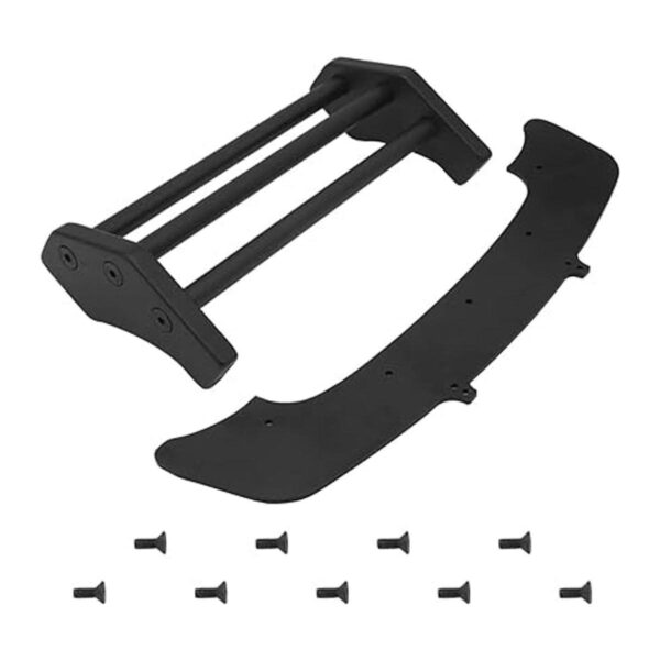 Globact Parachoques delantero de aluminio con tornillos de
