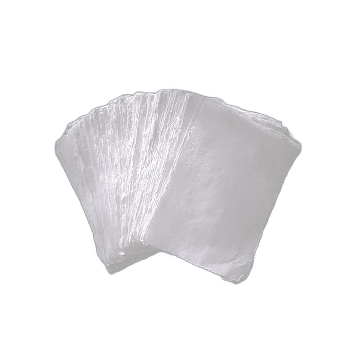 ETailor Papel blanco hecho a mano con borde de cubierta en