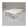 ETailor Papel blanco hecho a mano con borde de cubierta en