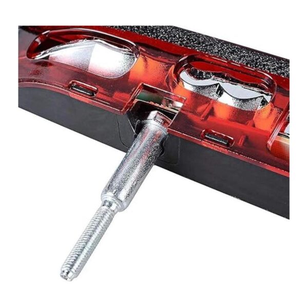 Kqiang 1 pieza de luz roja para maletero de lente tercera_5