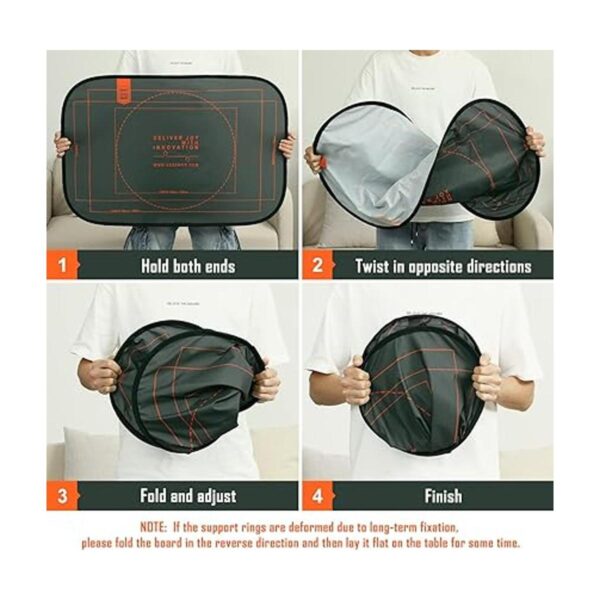 HXMARS Tablero de rompecabezas plegable tapete grande_4