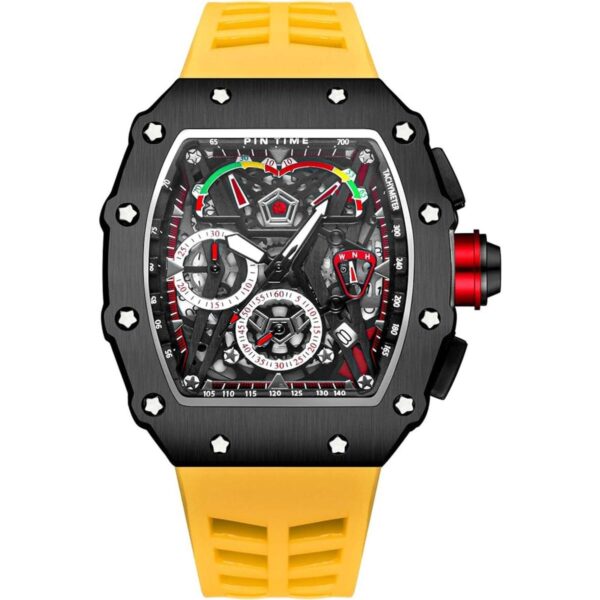 PINTIME Reloj deportivo Hallow Punk con cronógrafo de_1