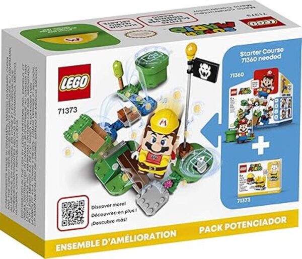 LEGO Super Mario Builder Mario PowerUp Pack 71373 Kit de_5