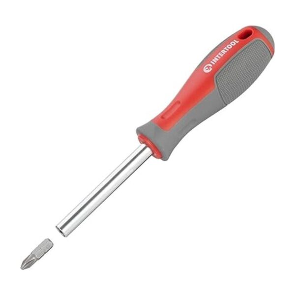 INTERTOOL Juego de destornilladores magnéticos de 63