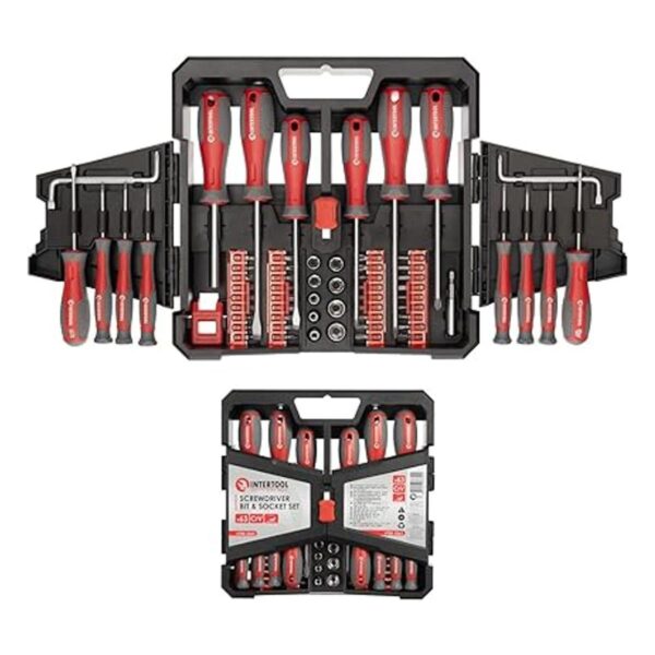 INTERTOOL Juego de destornilladores magnéticos de 63