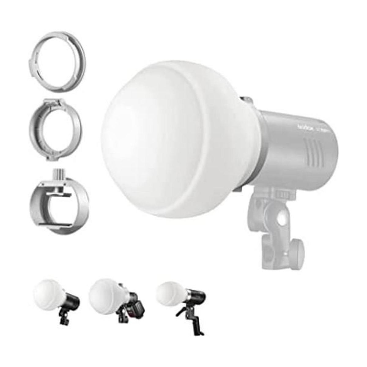Godox Kit difusor de cúpula MLCD15 para luz flash con 3