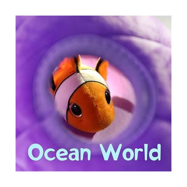 Muiteiur Juego de animales oceánicos suaves de felpa con_3