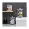 KMwares Juego de 3 botes de cristal de calidad premium