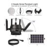 Luz solar para interiores y exteriores sensor de_3