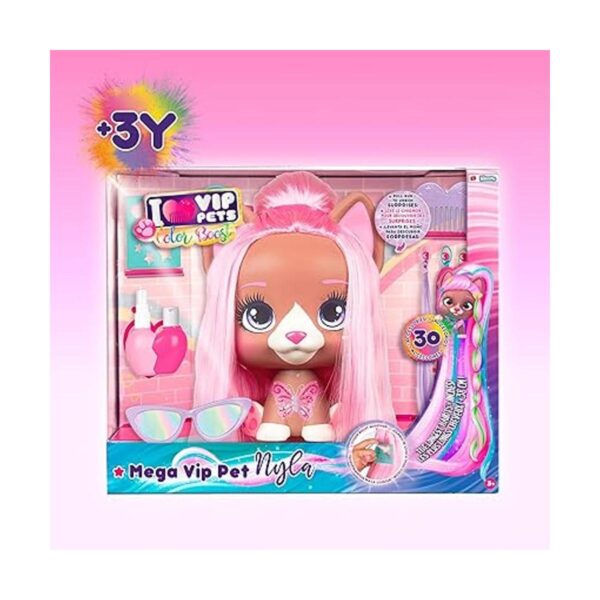 IMC Toys VIP Pets Color Boost Mega VIP Pet Nyla Cabeza_2