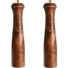 Juego de molinillo de madera de sal y pimienta molinillos