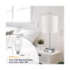 Juego de 2 lámparas de mesa táctiles para dormitorio_2