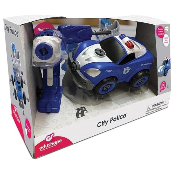 Edushape Poilce Patrol Juguete para bebé de automóvil_1