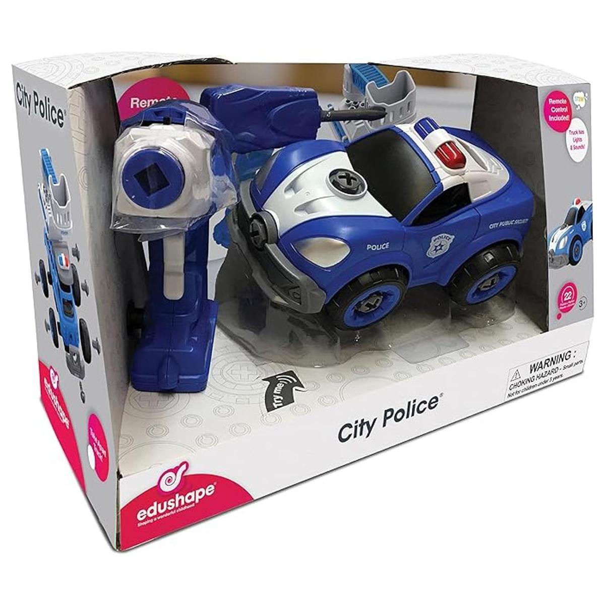 Edushape Poilce Patrol Juguete para bebé de automóvil