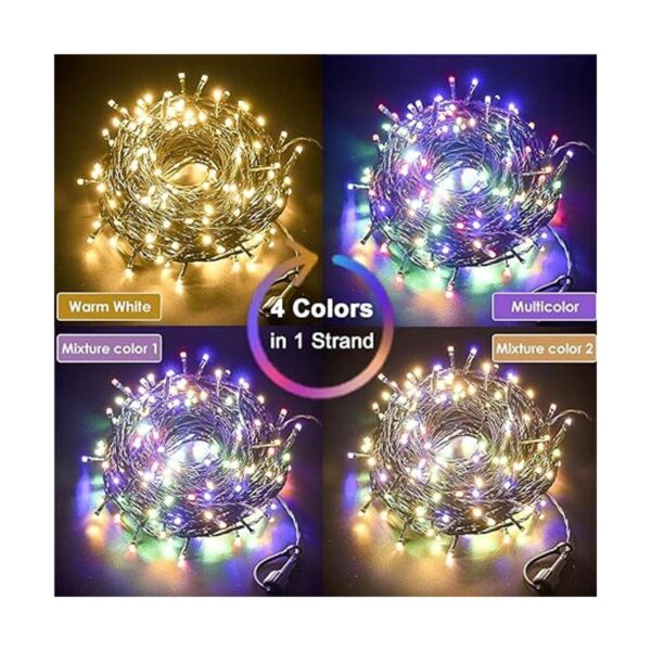 Decute Luces de Navidad que cambian de colores para_3