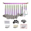Juego de utensilios de cocina de silicona de 38 piezas con_1