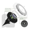INCX Luces solares para el suelo 12 paquetes de 8 LED_3
