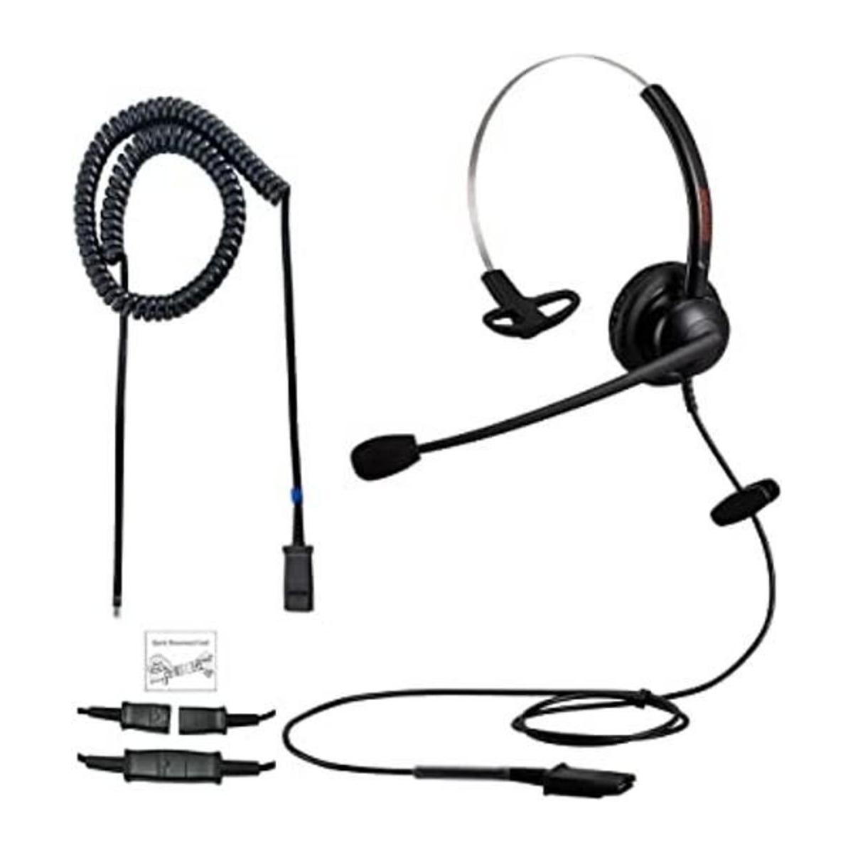 Emaiker Auriculares de teléfono de escritorio de oficina