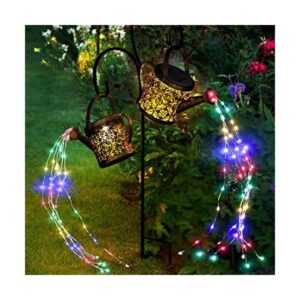 MEREAR Luces solares para regadera al aire libre con 8_1